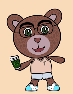 Best Polygon NFT Collection on Opensea - Jolly Teddy Party #8440