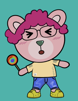 Best Polygon NFT Collection on Opensea - Jolly Teddy Party #8446