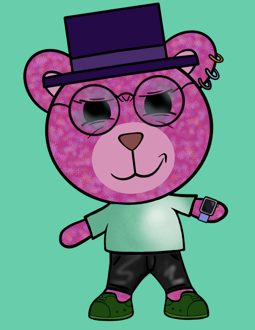 Best Polygon NFT Collection on Opensea - Jolly Teddy Party #848