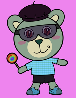 Best Polygon NFT Collection on Opensea - Jolly Teddy Party #85