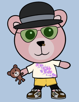 Best Polygon NFT Collection on Opensea - Jolly Teddy Party #855