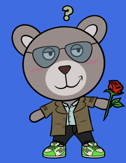 Best Polygon NFT Collection on Opensea - Jolly Teddy Party #8604