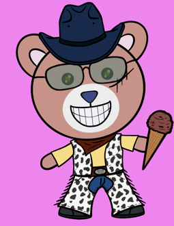 Best Polygon NFT Collection on Opensea - Jolly Teddy Party #861