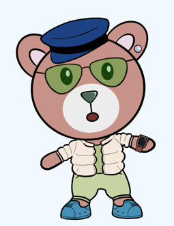 Best Polygon NFT Collection on Opensea - Jolly Teddy Party #8610