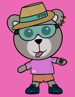 Best Polygon NFT Collection on Opensea - Jolly Teddy Party #8614