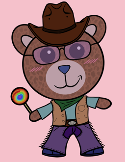 Best Polygon NFT Collection on Opensea - Jolly Teddy Party #8625