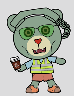 Best Polygon NFT Collection on Opensea - Jolly Teddy Party #8635