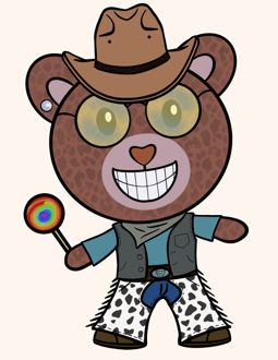 Best Polygon NFT Collection on Opensea - Jolly Teddy Party #8644