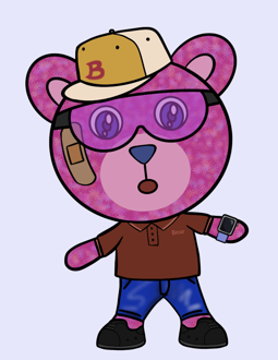Best Polygon NFT Collection on Opensea - Jolly Teddy Party #8655
