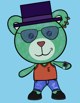 Best Polygon NFT Collection on Opensea - Jolly Teddy Party #8656