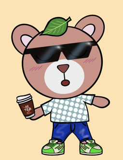 Best Polygon NFT Collection on Opensea - Jolly Teddy Party #8663