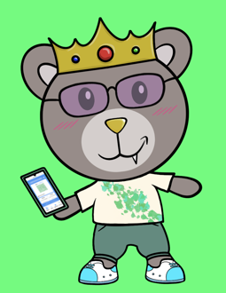 Best Polygon NFT Collection on Opensea - Jolly Teddy Party #8664