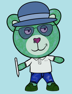 Best Polygon NFT Collection on Opensea - Jolly Teddy Party #8666