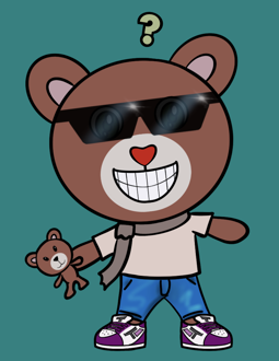 Best Polygon NFT Collection on Opensea - Jolly Teddy Party #8668