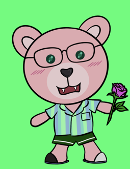 Best Polygon NFT Collection on Opensea - Jolly Teddy Party #8669
