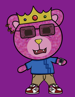Best Polygon NFT Collection on Opensea - Jolly Teddy Party #8676
