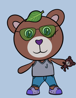 Best Polygon NFT Collection on Opensea - Jolly Teddy Party #8690