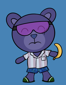 Best Polygon NFT Collection on Opensea - Jolly Teddy Party #873