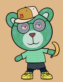 Best Polygon NFT Collection on Opensea - Jolly Teddy Party #8752