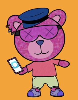 Best Polygon NFT Collection on Opensea - Jolly Teddy Party #8753