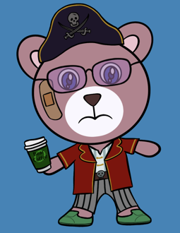 Best Polygon NFT Collection on Opensea - Jolly Teddy Party #8755