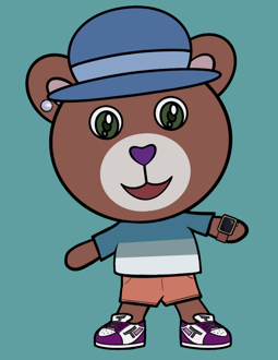 Best Polygon NFT Collection on Opensea - Jolly Teddy Party #8762