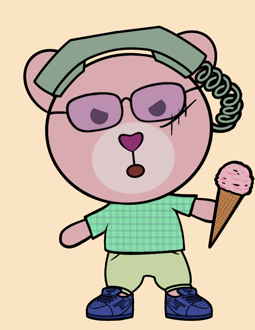 Best Polygon NFT Collection on Opensea - Jolly Teddy Party #8778