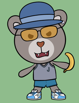 Best Polygon NFT Collection on Opensea - Jolly Teddy Party #8779