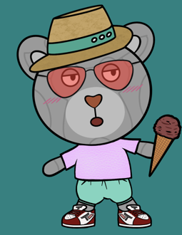 Best Polygon NFT Collection on Opensea - Jolly Teddy Party #878