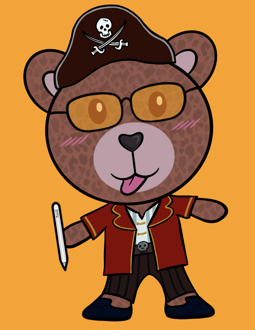 Best Polygon NFT Collection on Opensea - Jolly Teddy Party #8782