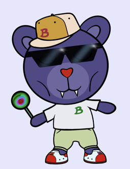Best Polygon NFT Collection on Opensea - Jolly Teddy Party #8794