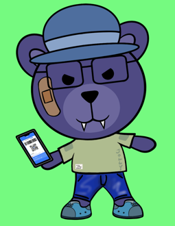 Best Polygon NFT Collection on Opensea - Jolly Teddy Party #880
