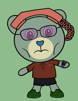 Best Polygon NFT Collection on Opensea - Jolly Teddy Party #8811