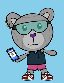 Best Polygon NFT Collection on Opensea - Jolly Teddy Party #8812