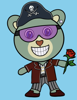 Best Polygon NFT Collection on Opensea - Jolly Teddy Party #8821