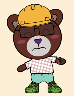 Best Polygon NFT Collection on Opensea - Jolly Teddy Party #8829