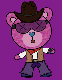 Best Polygon NFT Collection on Opensea - Jolly Teddy Party #8832