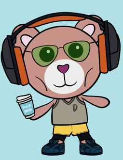Best Polygon NFT Collection on Opensea - Jolly Teddy Party #8834