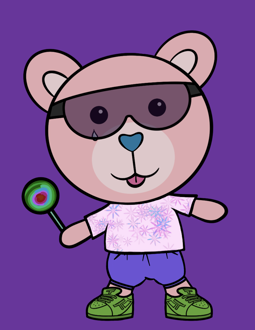 Best Polygon NFT Collection on Opensea - Jolly Teddy Party #8837