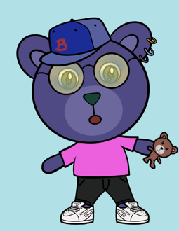 Best Polygon NFT Collection on Opensea - Jolly Teddy Party #884