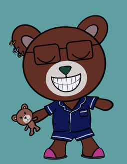 Best Polygon NFT Collection on Opensea - Jolly Teddy Party #888