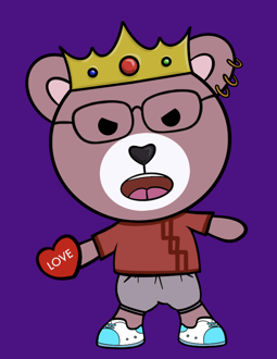 Best Polygon NFT Collection on Opensea - Jolly Teddy Party #8905
