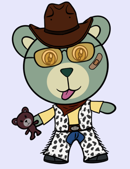 Best Polygon NFT Collection on Opensea - Jolly Teddy Party #8909