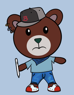 Best Polygon NFT Collection on Opensea - Jolly Teddy Party #8921