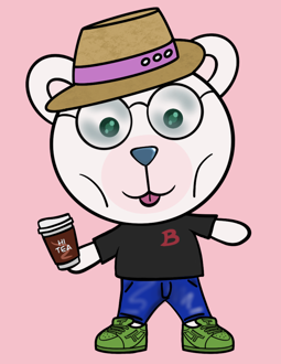 Best Polygon NFT Collection on Opensea - Jolly Teddy Party #8926