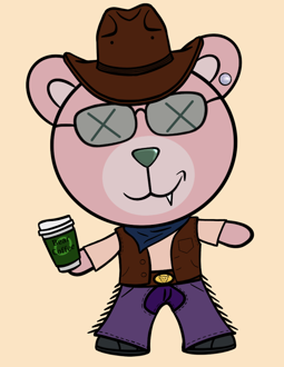 Best Polygon NFT Collection on Opensea - Jolly Teddy Party #8929