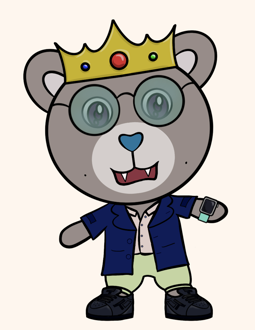 Best Polygon NFT Collection on Opensea - Jolly Teddy Party #8936