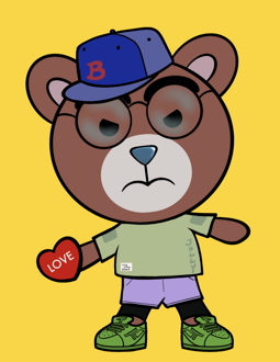 Best Polygon NFT Collection on Opensea - Jolly Teddy Party #8937