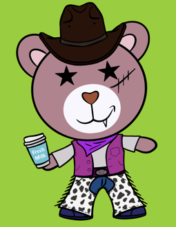 Best Polygon NFT Collection on Opensea - Jolly Teddy Party #894