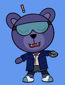 Best Polygon NFT Collection on Opensea - Jolly Teddy Party #8954